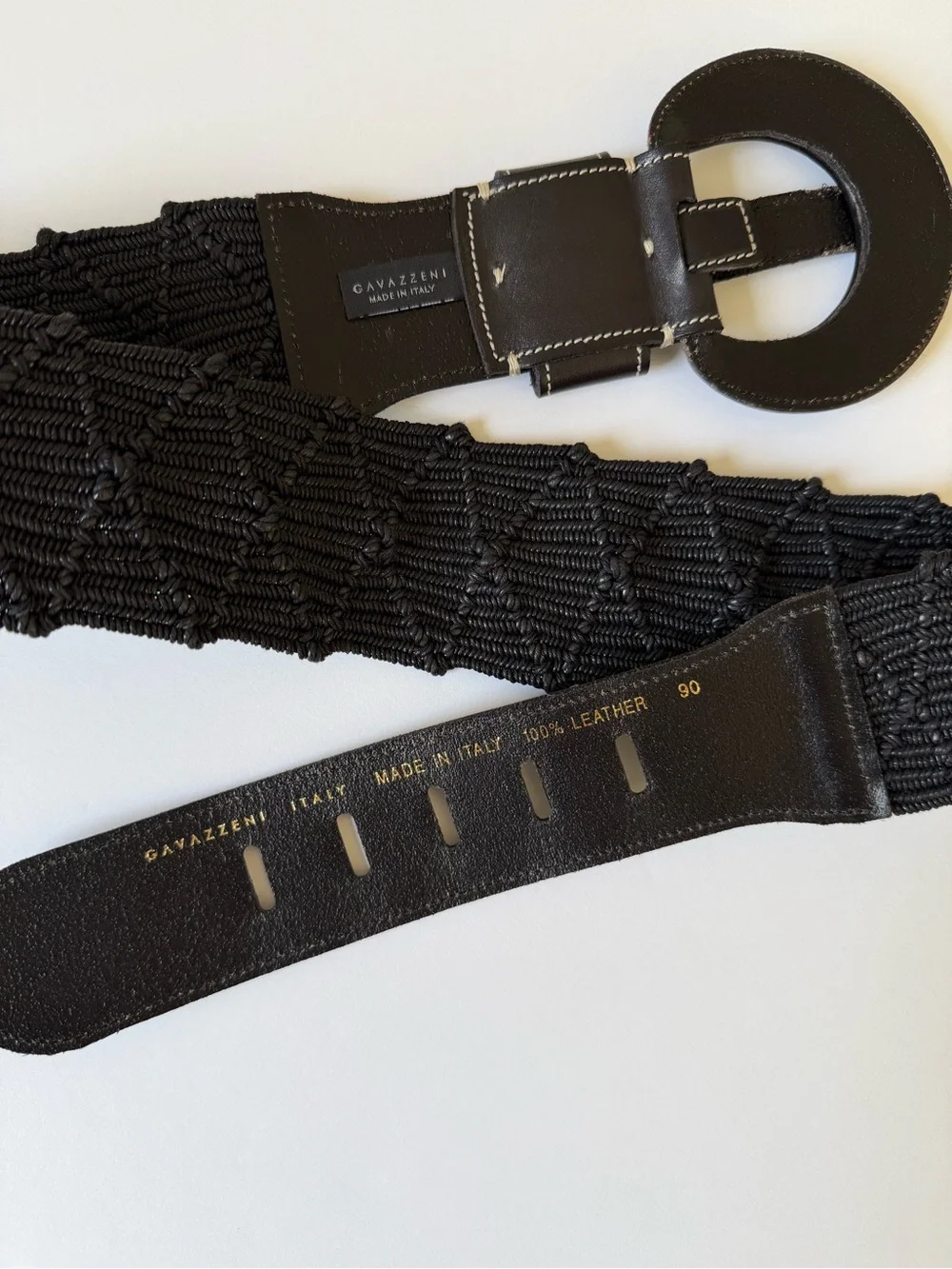 Gavazzeni Naxos Var Woven Elastic Belt